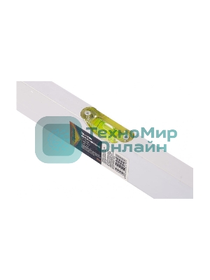 Уровень алюминиевый Sparta 600 мм, 3 глазка, линейка