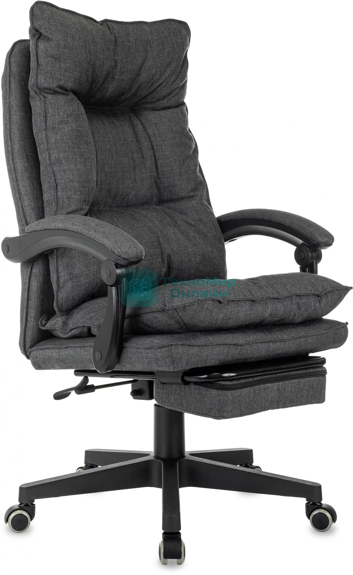 Кресло Бюрократ CH-820MSG-F 38-417 темно-серый, ткань