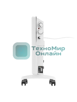Конвектор электрический MTX CH-1000, белый, 1000 Вт, 10 м2, термостат