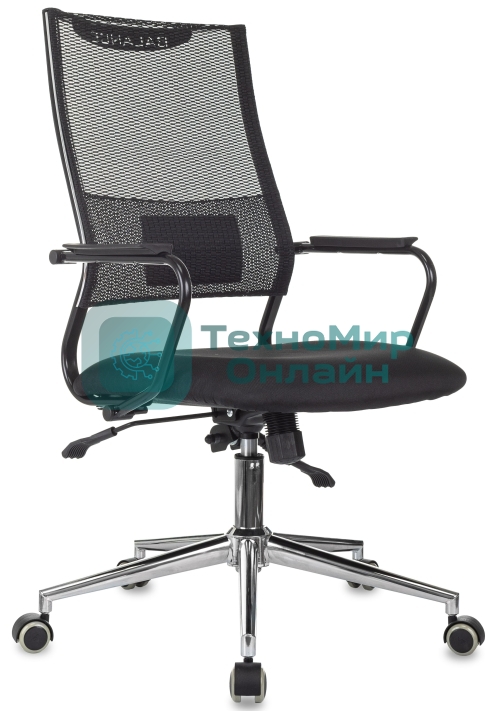 Кресло Бюрократ CH Balance-LUX KM-01 черный, сетка