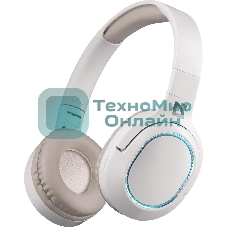 Беспроводные/проводные наушники Defender FreeMotion B444 бежевый, накладные, Bluetooth + проводной, складная конструкция, до 8 ч