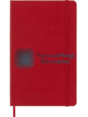 Блокнот Moleskine Classic Large, 240 страниц, красный, нелинованный,