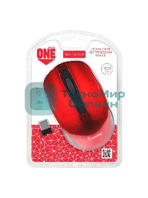 Мышь беспроводная Smartbuy ONE 332 красная (SBM-332AG-R)