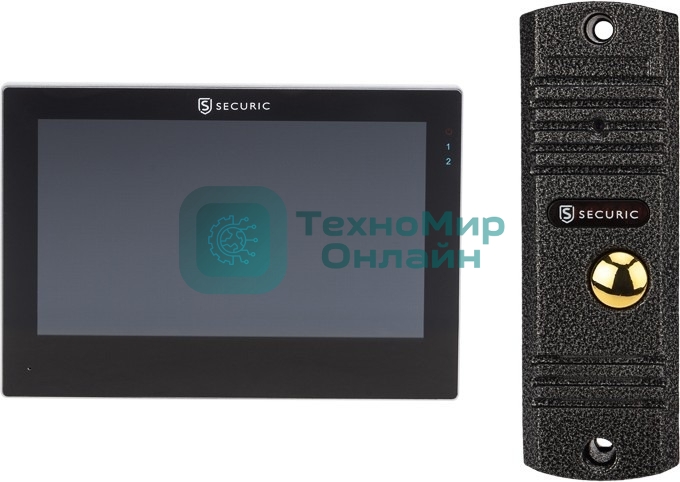 Цветной монитор видеодомофона SECURIC AC-438 7