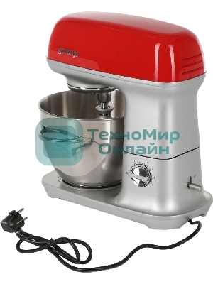 Кухонная машина Gorenje MMC1000RLR планетар.вращ. 1000Вт красный