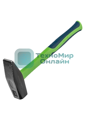 Молоток слесарный Сибртех 1000 г, фибергласовая обрезиненная рукоятка