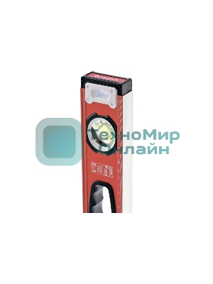 Уровень алюминиевый Matrix, фрезерованный, 3 глазка, рукоятки, 800 мм