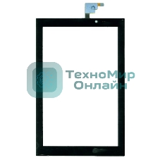 Сенсорное стекло (тачскрин) для HP Slate 7 3G, черное