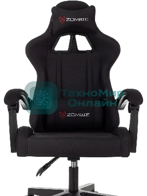 Кресло Zombie Void черный, экокожа, 120 кг, механизм качания
