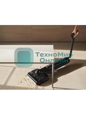 Пылесос вертикальный моющий Trouver M10 Pro черный, питание от аккумулятора, 300 Вт, уборка сухая/влажная/сбор воды, пылесборник 0.7 л