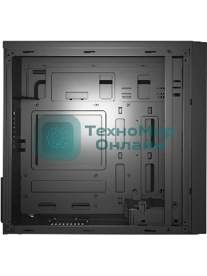 Компьютерный корпус Digma DCC-MN306 черный без БП mATX 1x80мм 1x92мм 2x120мм 2xUSB 2.0 1xUSB 3.0 audio