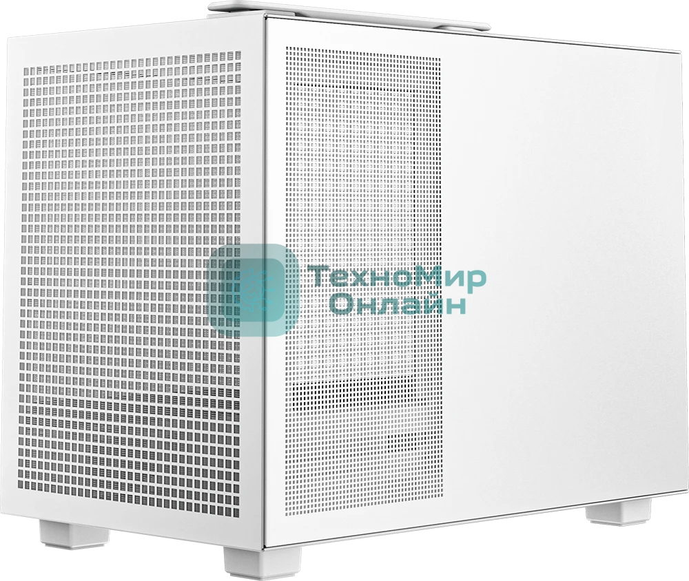 Компьютерный корпус Deepcool CH160 MESH WH без БП, белый, MINI-ITX
