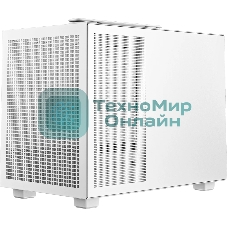 Компьютерный корпус Deepcool CH160 MESH WH без БП, белый, MINI-ITX