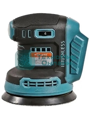 Шлифмашина эксцентриковая Sturm! COS18125 d=125мм синий/черный