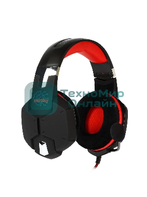 Игровая мобильная гарнитура RUSH VIPER, (SBHG-2200), динамики 50мм, велюровые амбушюры, переходник
