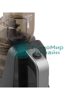 Соковыжималка BBK JCS103 черный/серый, шнековая вертикальная, 420 Вт, 1000 мл, механическое