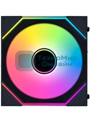 Вентилятор для корпуса Lian-Li Uni Fan SL-INF Wireless 120 ARGB 120х124.5x28 черный 4-pin 29.2дБ (упак.:3шт) (G99.12SLIN1W3B.R0) Ret