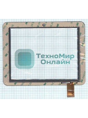 Сенсорное стекло (тачскрин) JA-Z7Z85 V1.0, черное