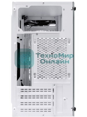 Компьютерный корпус 1STPLAYER FIREBASE X1 белый, mATX, 3x120мм LED fans