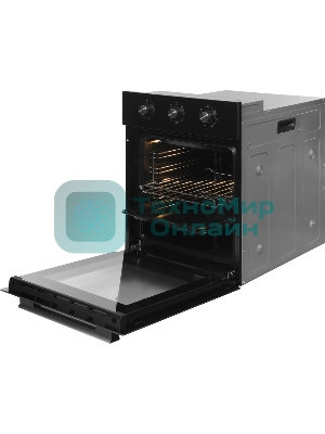 Духовой шкаф электрический Hyundai HEO 45311 BG черный