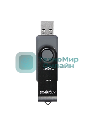 Флешка USB Smartbuy Twist Dual (SB128Gb3DUOTWK), 128Gb, USB 3.0/3.1, Twist Dual