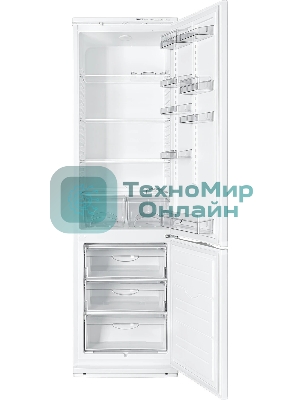 Холодильник Atlant ХМ-6026-031 белый двухкамерный 272/101л морозилка снизу