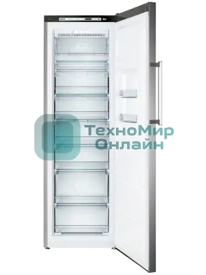 Морозильная камера Atlant М-7606-160-N, мокрый асфальт, 278л, 7 ящиков