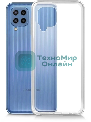 Чехол (клип-кейс) BoraSCO Silicone case для Samsung Galaxy M32 прозрачный
