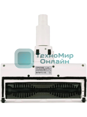 Пылесос вертикальный Coolfort CF-3001 белый, питание от аккумулятора, 150 Вт, уборка сухая, пылесборник 0.5 л, работа от АКБ max 30 мин.