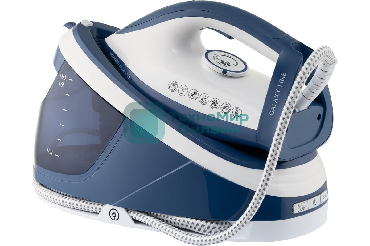 Парогенератор Galaxy Line GL 6172 3100 Вт синий/белый