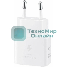 Сетевое зар./устр. Samsung EP-T2510 25W 3A (PD) USB Type-C белый (EP-T2510NWEGRU)