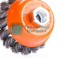 Щетка чашеобразная витая (100 мм; М14) EDGE by PATRIOT 813010007