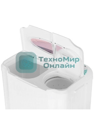 Стиральная машина Славда WS-50PЕТ белый, загрузка вертикальная 5 кг, 1350 об/мин, класс А