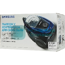 Пылесос Samsung SC18M3160VG титан, 380/1800 Вт, уборка сухая, пылесборник контейнер 2 л