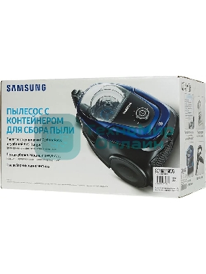 Пылесос Samsung SC18M3160VG титан, 380/1800 Вт, уборка сухая, пылесборник контейнер 2 л
