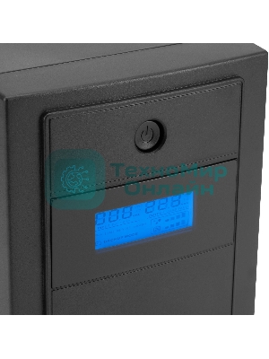 Источник бесперебойного питания Ippon Back Basic 1200 LCD Euro 720Вт 1200ВА черный