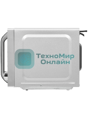 Микроволновая печь Haier HMB-DM208SA серебристый/черный, 20 л, 800 Вт, переключатели - кнопки, поворотный механизм
