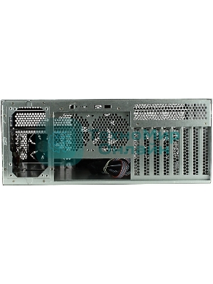 Корпус компьютерный Procase RE411-D4H11-E-55 Корпус 4U server case,4x5.25+11HDD,черный,без блока питания,глубина 550мм,MB EATX 12