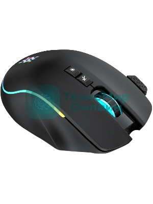 Мышь беспроводная Defender Thunder GM-213 черный, 1600 dpi, радиоканал, USB, кнопки - 8