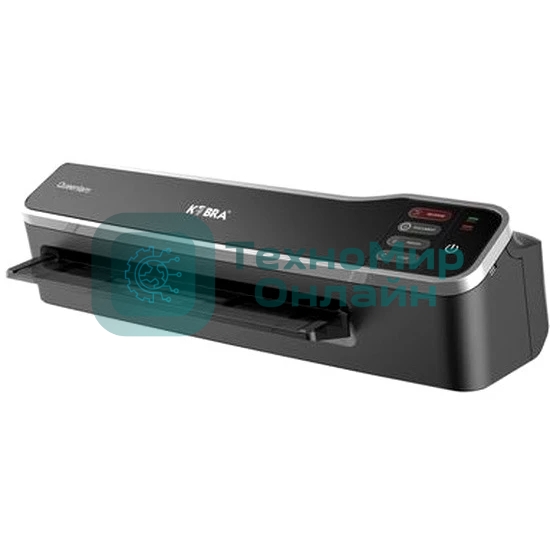 Ламинатор Kobra Queenlam 250 S3 Moment черный A3 (75-250мкм) 100 см/мин (4вал.) хол.лам. лам.фото реверс