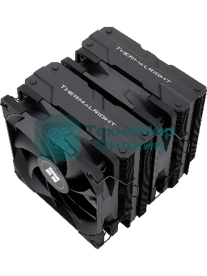 Устройство охлаждения(кулер) Thermalright Peerless Assassin 120 Soc-AM5/AM4/1151/1200/1700 черный 4-pin 25.6dB Al+Cu 750gr Ret (PA120-BLACK)