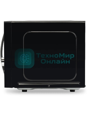 Микроволновая печь Hyundai HYM-D2079 черный, 23 л, 800 Вт, переключатели - кнопки, поворотный механизм
