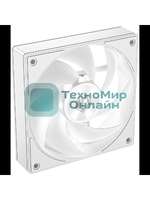 Вентилятор для корпуса ID-COOLING AF-1230-W белый, 120 мм, 2000 об/мин, 31.1 дБ, 4 pin