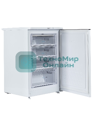 Морозильная камера Бирюса 514 белый 110л, 4 ящика