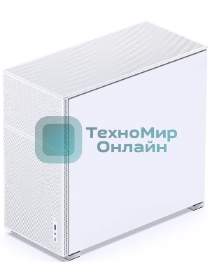 Компьютерный корпус без блока питания Case JONSBO D41 MESH, Midi-Tower, TG, no fan, 1xUSB-A 3.2 + 1xUSB-C 3.2, ATX, mATX белый