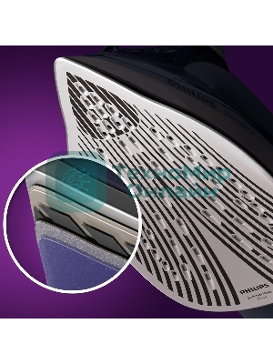 Утюг электрический Philips 2600 Вт, удар 200 г, пар 45 г/мин, SteamGlide Plus