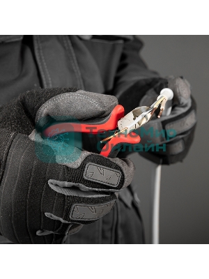 Бокорезы Matrix mini 130 мм, никелированные, авторазжим, двухкомпонентные рукоятки