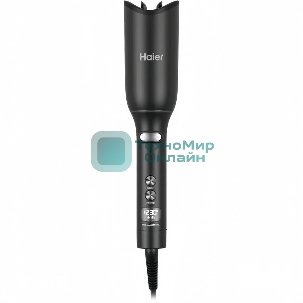 Щипцы для завивки волос Haier HHS-603 черный, 130-230 °C, 27 режимов
