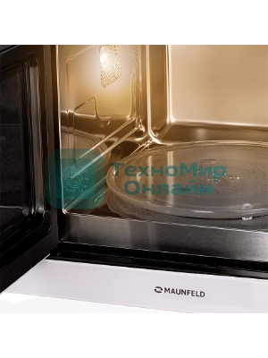 Микроволновая печь встраиваемая Maunfeld MBMO925SGW11 белый, 25 л, 900 Вт, переключатели - сенсор