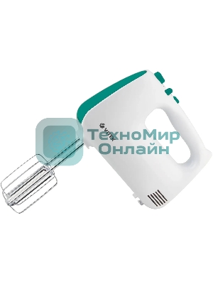 Миксер ручной Vitek VT-1490 белый/зеленый
